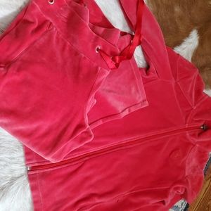 Puma Ferrari Velour Tracksuit size S